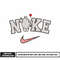 Nike baymax embroidery design