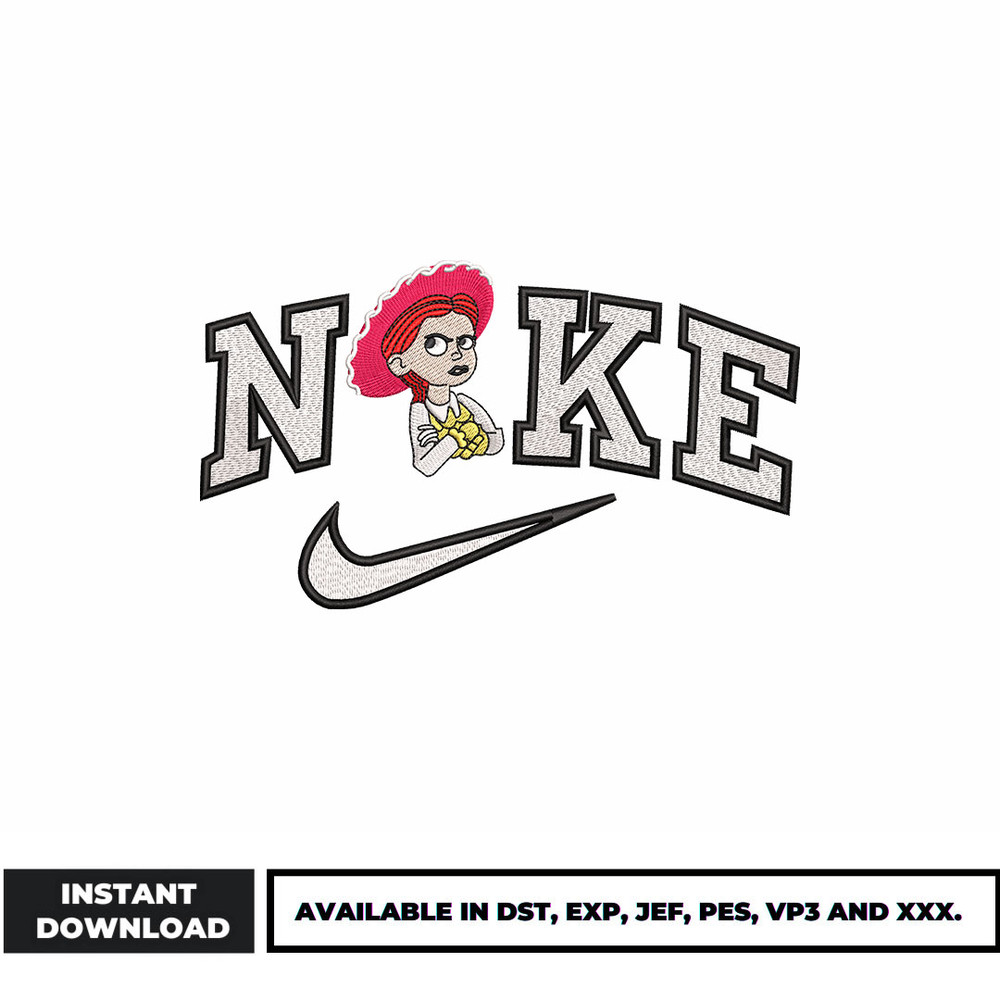 Nike jessie embroidery design