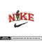 Nike grinch xmas embroidery design