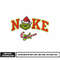 Nike grinch head embroidery design