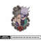 Obito x kakashi anime embroidery design