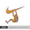 Shaquille O'neal Logo nike embroidery design