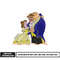 Bella x Prince anime embroidery design