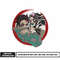 Kamado brother anime embroidery design