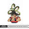 Son Goku anime embroidery design