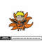Kurama Naruto chibi embroidery design
