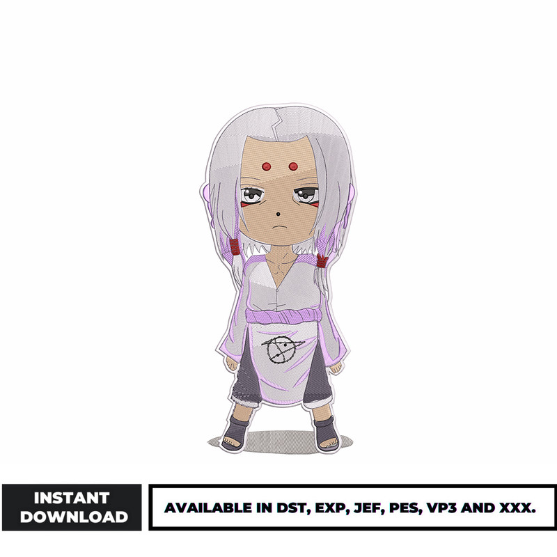 Kimimaro embroidery design