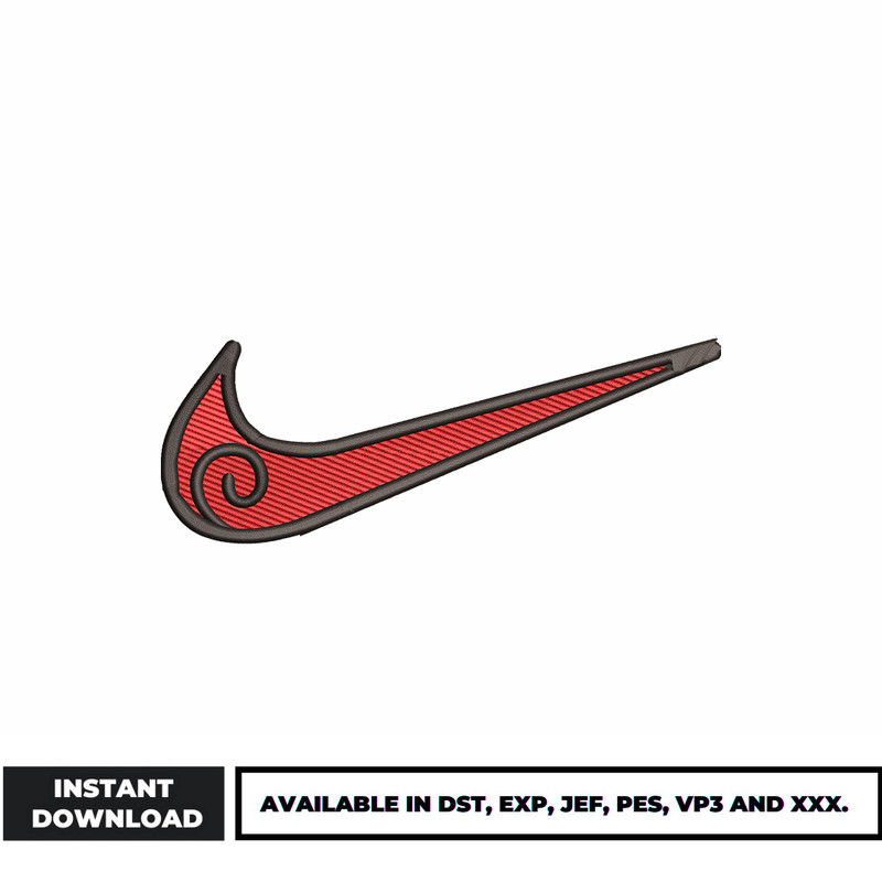 Akatsuki logo nike embroidery design