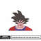 Son Goku embroidery design