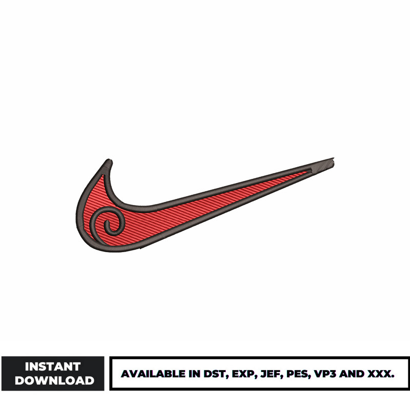 logo nike Akatsuki embroidery design
