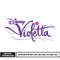Disney Violetta embroidery design