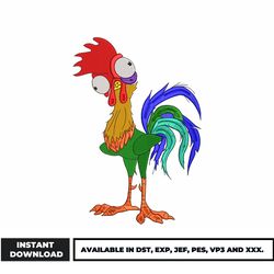 hei hei embroidery design, disney embroidery, anime embroidery, embroidery file, instant download