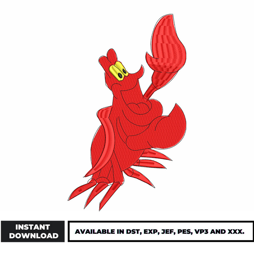 Sebastian embroidery design