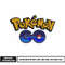 Pokemon go embroidery design