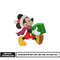 Mickey chrismas embroidery design