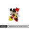 Mickey eand Minnie embroidery design