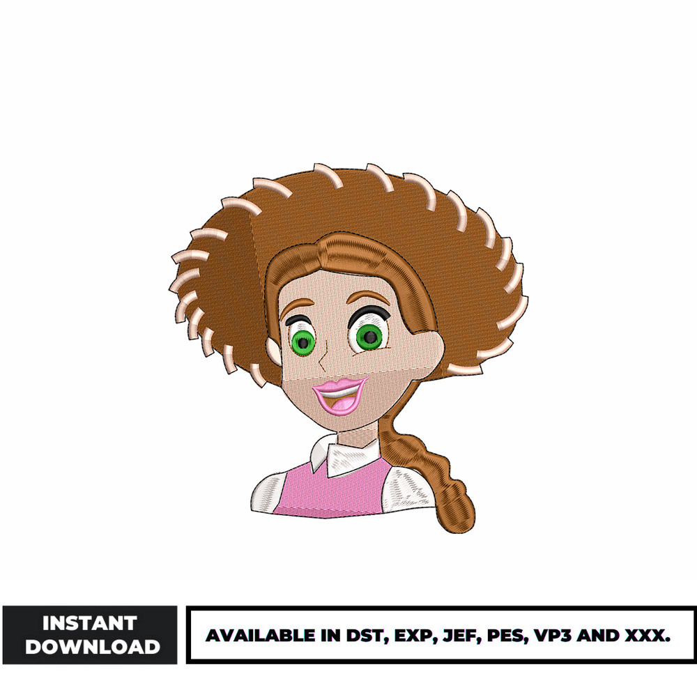 Jessie embroidery design