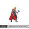 Thor embroidery design