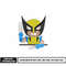 Wolverine embroidery design