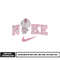 Hello kitty Nike embroidery design
