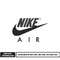 Air Logo nike embroidery design