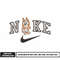 Nike Bingo embroidery design