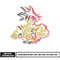 Goku design embroidery design