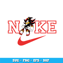 nike shadow the hedgehog svg, sonic the hedgehog svg, logo brand svg, nike svg, logo design svg, instant download.