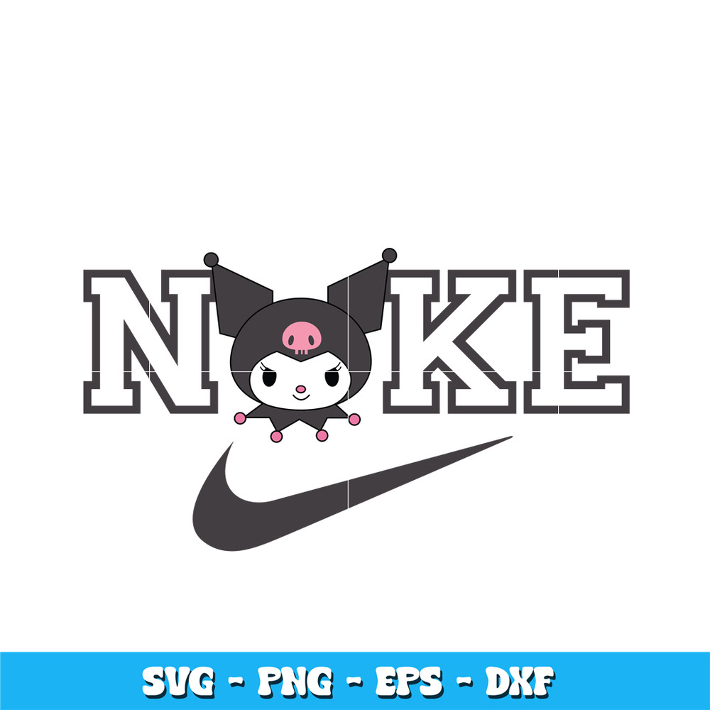 Nike Kuromi Cute svg