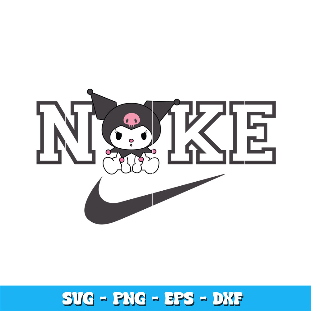 Nike Kuromi cute svg