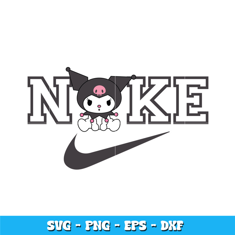 Nike Kuromi cute svg
