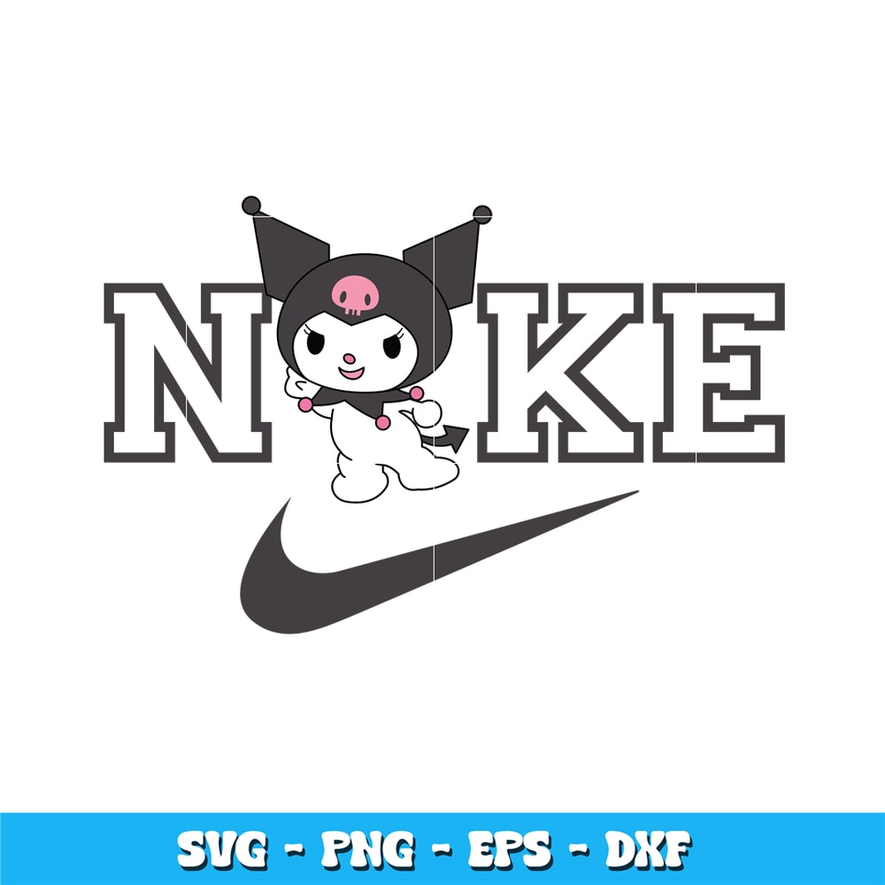 Nike Kuromi svg