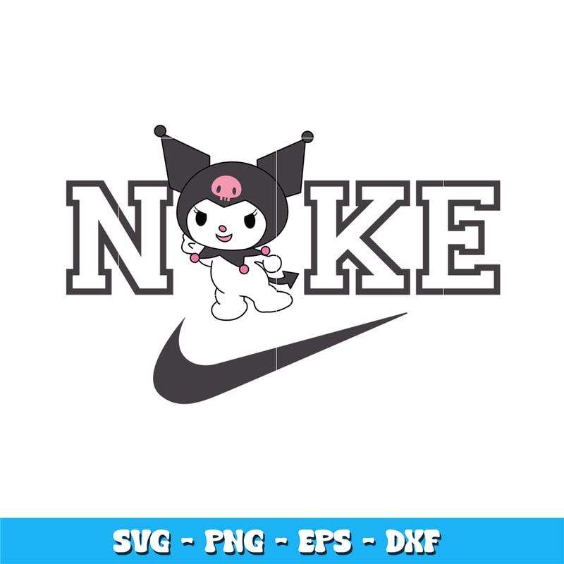 Nike Kuromi svg
