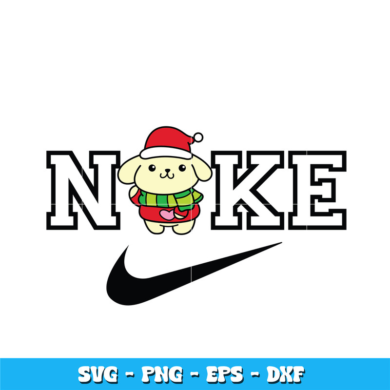 Pompompurin Sanrio Nike svg