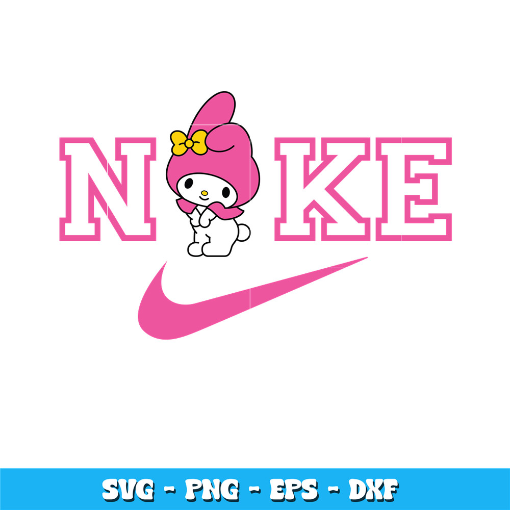 Nike Melody cute svg