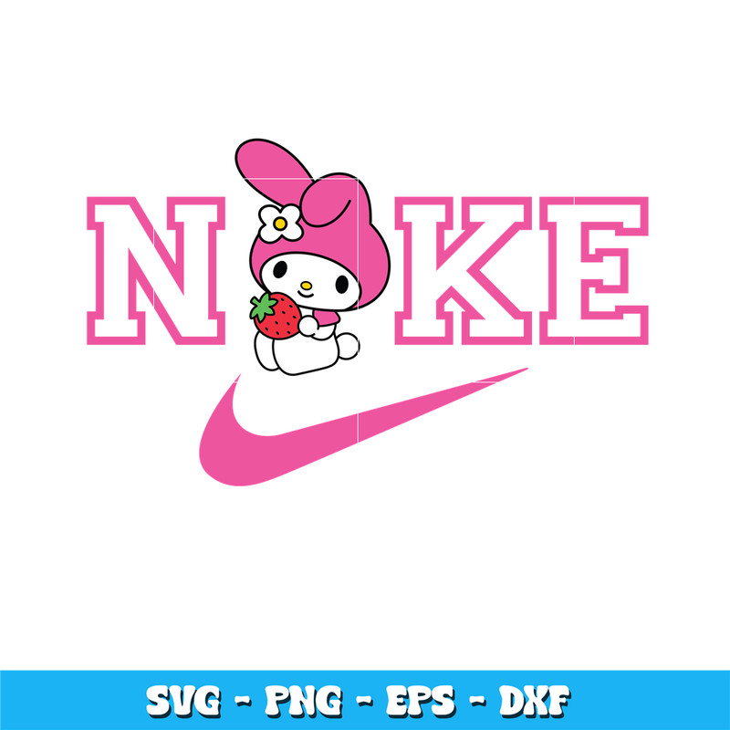 Nike Melody cute svg