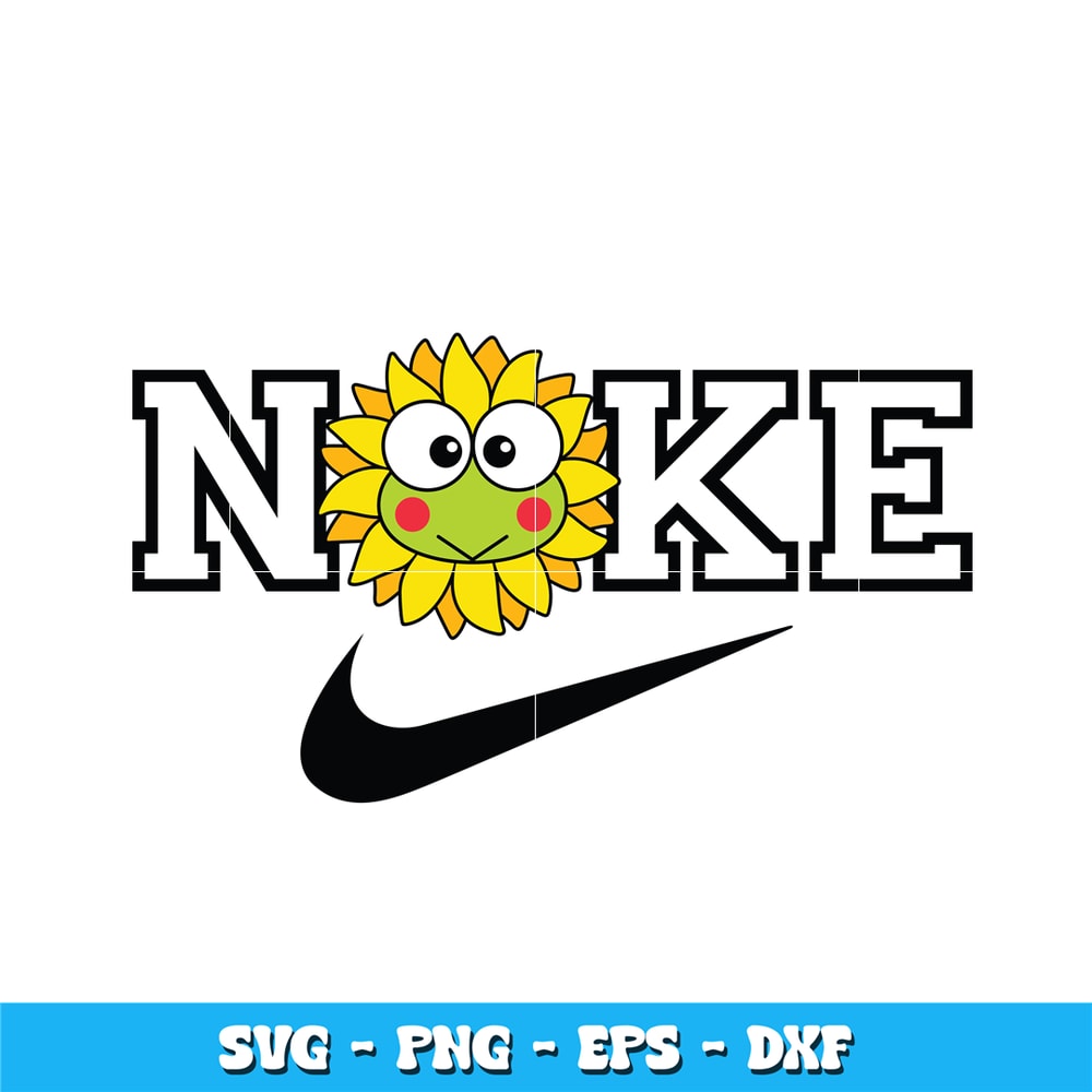 Nike Keroppi sunflower svg