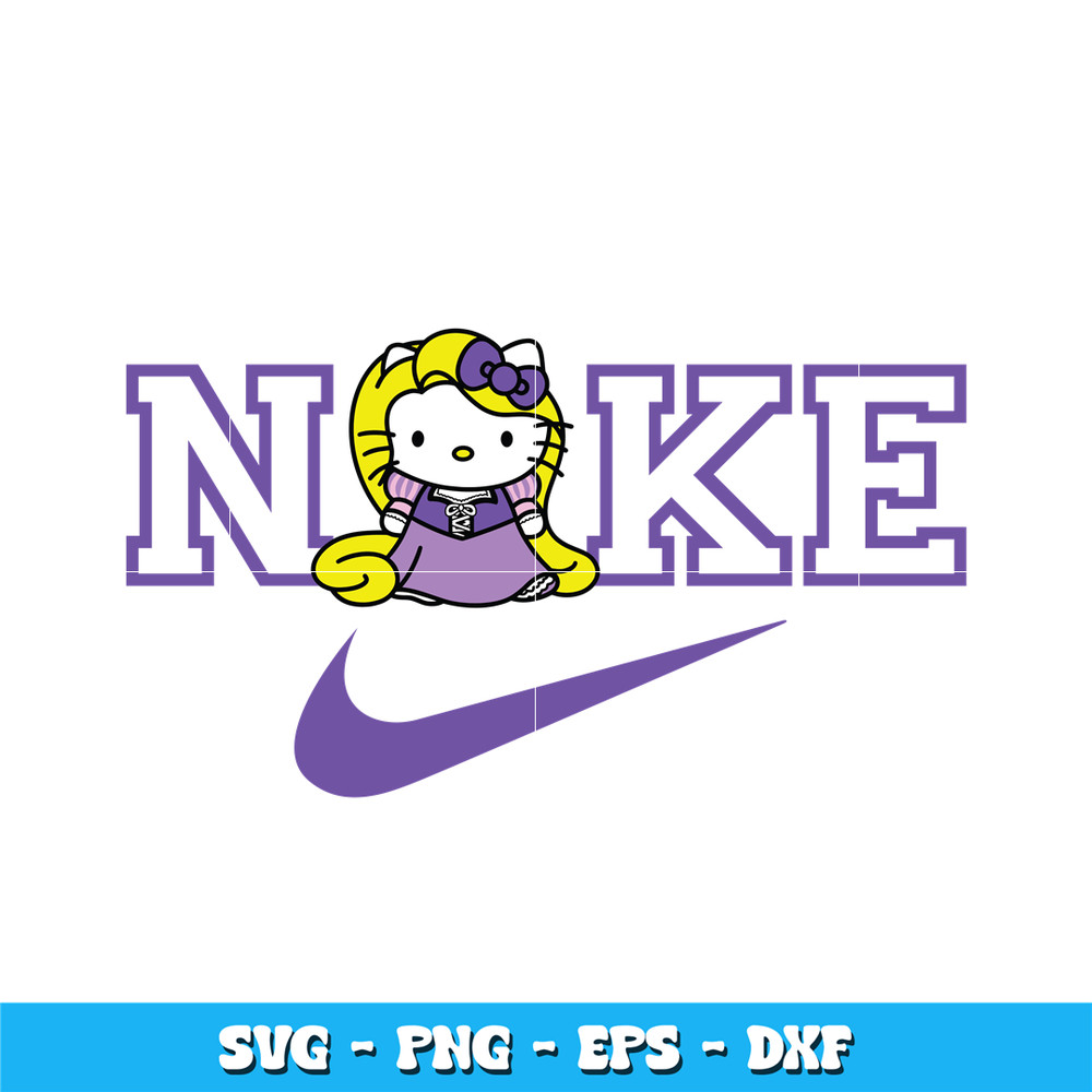 Nike Hello Kitty Princesse svg