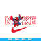 Nike Stitch Spiderman svg