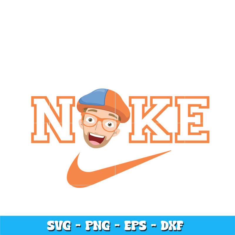 Nike Blippi svg