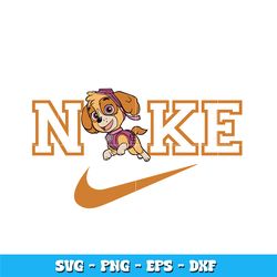 nike skye paw patrol svg, skye paw patrol svg, logo brand svg, cartoon svg, nike svg, logo design svg, digital download.
