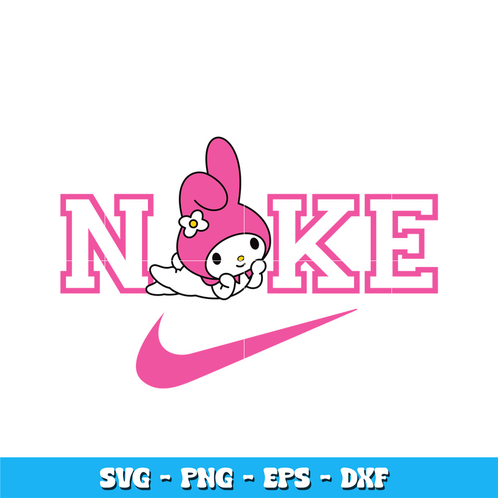 My melody nike svg