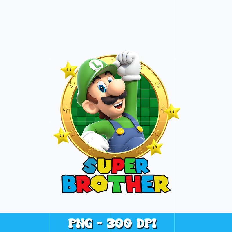 Super Brother design Png