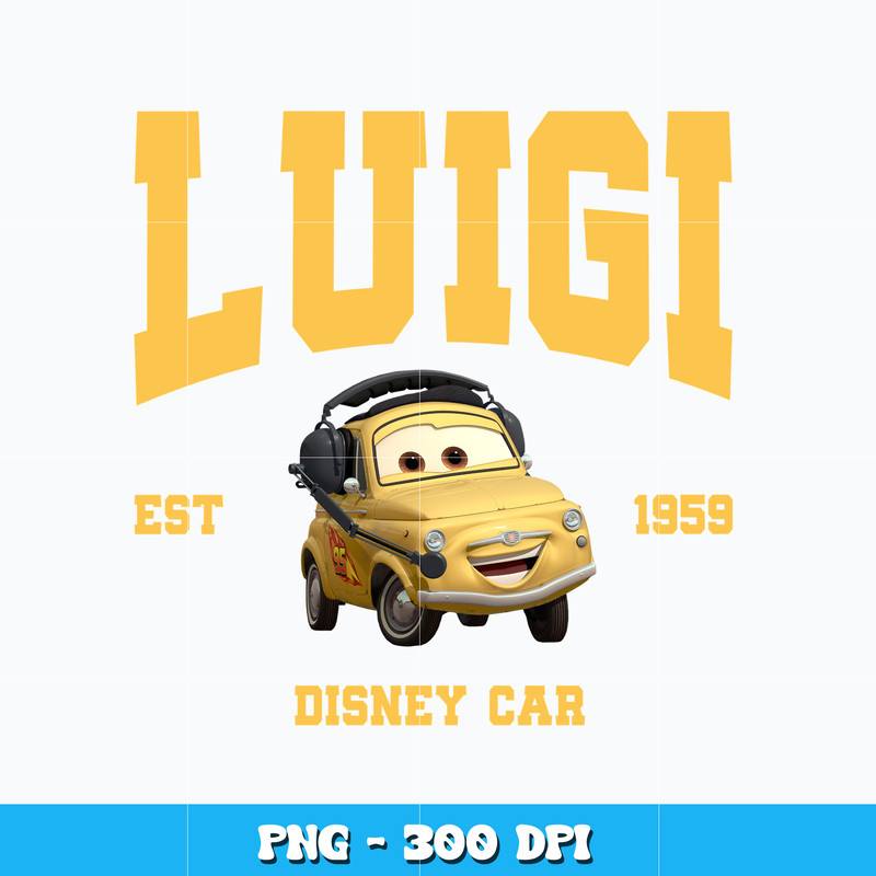 Luigi est 1959 Design Png
