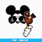Mickey mouse eating ice cream Png