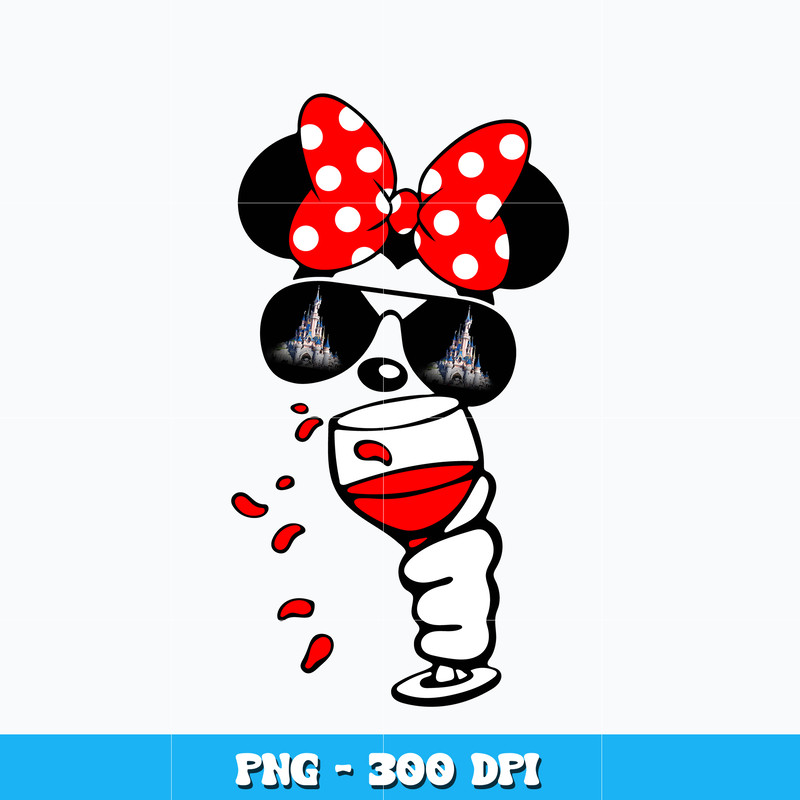 Minnie Drinking Png