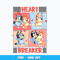Bluey heart breaker Png