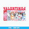 Valentine Bluey Dog Cartoon Png