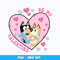 Be My Valentine Bluey Png