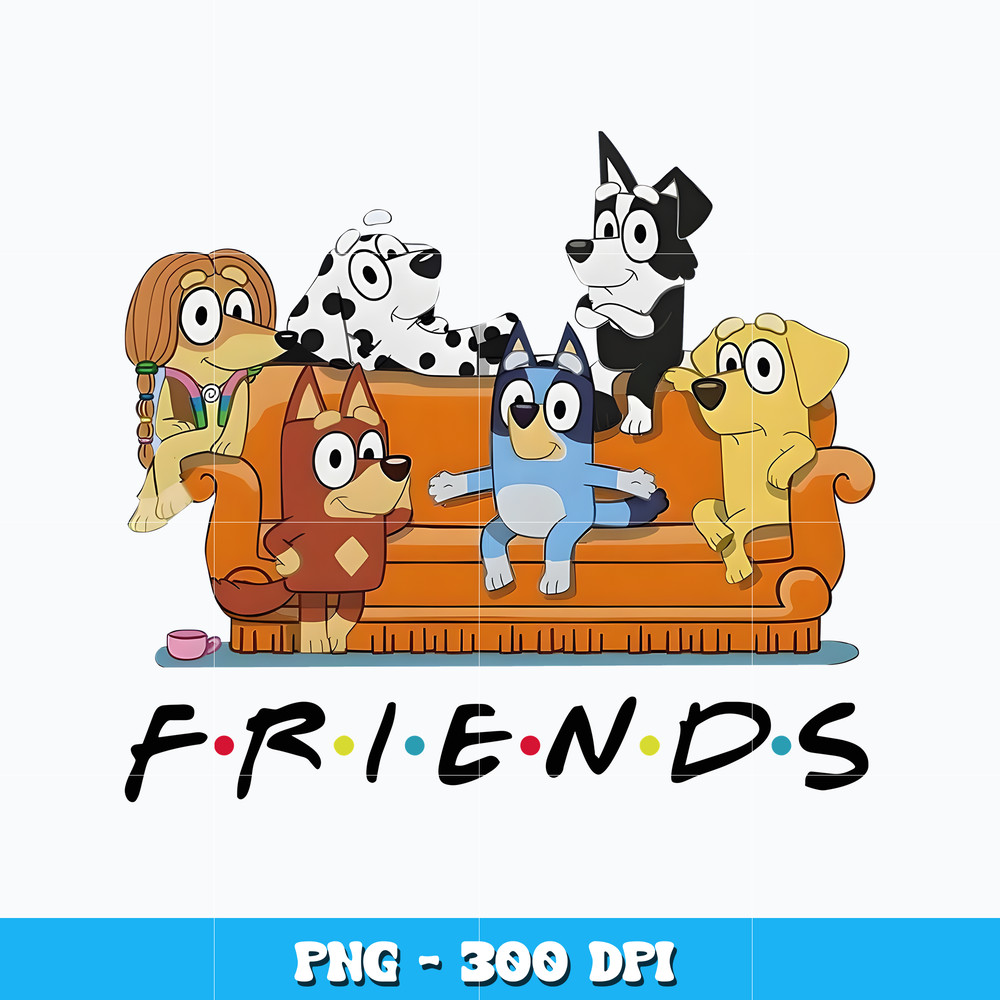 Bluey Friends Png